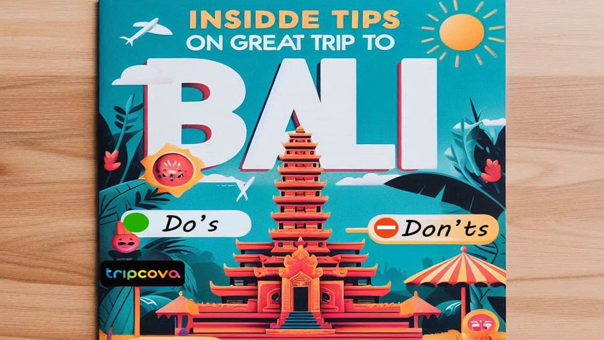 Do's and Don'ts in Bali