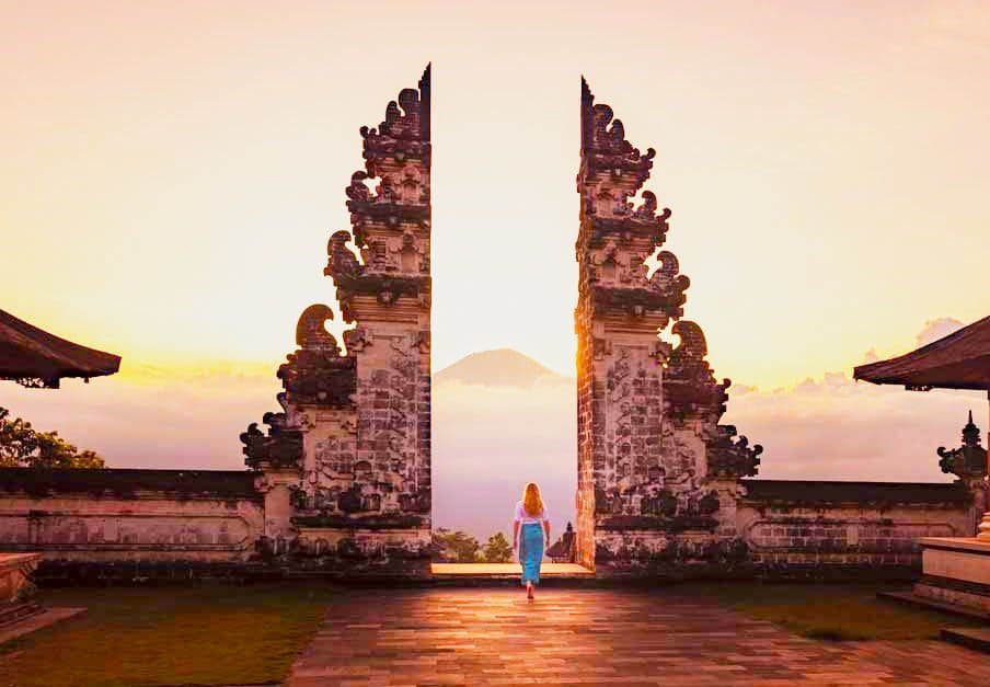 East Bali Lempuyang Gate, Tirta gangga and Virgin Beach